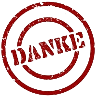 danke - Stempel