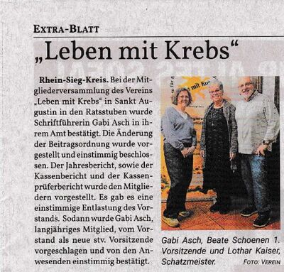 2024-04-12 - Extra-Blatt - Leben mit Krebs