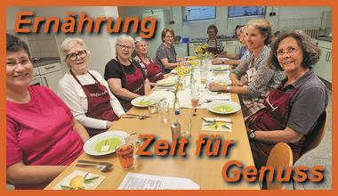 Angebote - Ernährung - Zeit für Genuss