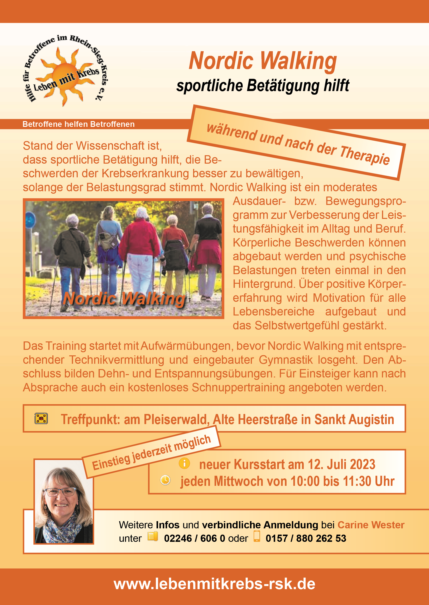 Sport & Bewegung - Nordic Walking